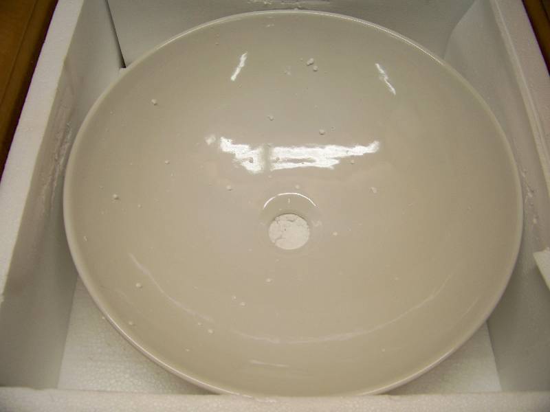 lot 493 image: Round Bowl Sink Made in Italy