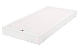 lot 1079 image: Amazon Basics Smart Box Spring Bed Base, 7-Inch Mattress Foundation - Twin Size, Tool-Free Easy Assembly