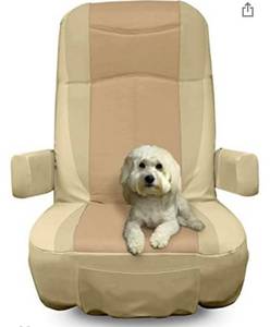 lot 1098 image: Rv Designer C7957 Motorhome Seat Cover Gripfit Fits Most Seats Double Pack
