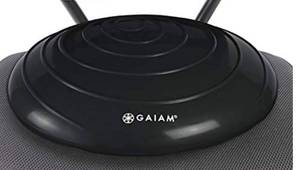 lot 1110 image: Gaiam Balance Disc Wobble Cushion Stability Core Trainer for Home or Office Desk Chair & Kids Alternative Classroom Sensory Wiggle Seat