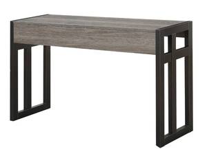 lot 1167 image: Convenience Concepts Monterey Console Table, Weathered GrayBlack