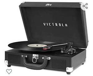 lot 1178 image: Victrola Vintage 3-Speed Bluetooth Portable Suitcase Record