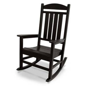 lot 1187 image: POLYWOOD Presidential Recycled Plastic Rocking Chair