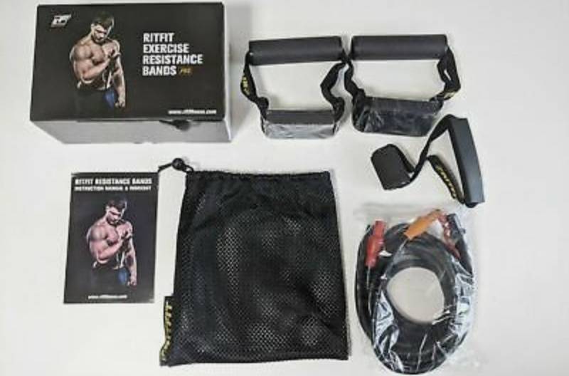 lot 80076 image: RitFit Exercise Resistance Bands Pro