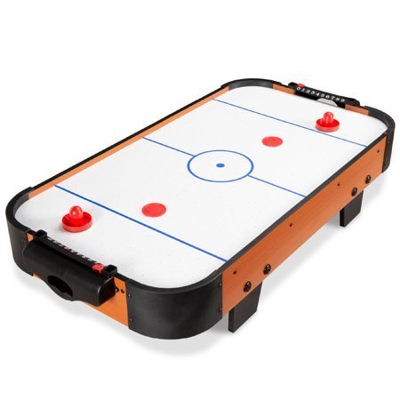 lot 30141 image: Best Choice Products 40in Air Hockey Arcade Table w 100V Motor, Powerful Electric Fan, 2 Strikers, 2 Pucks