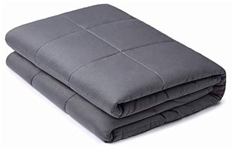 lot 50844 image: SLEPZON GREY WEIGHTED BLANKET