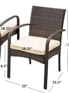 lot 10083 image: Bavaro Outdoor Wicker Chair