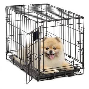 lot 12010 image: MidWest LifeStages Single Door Dog Crate 22