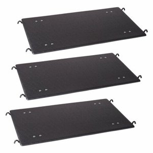 lot 12068 image: ProSelect Deluxe Cat Cage Platform Set Black 23-in (Count of 3)