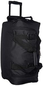 lot 12070 image: Rockland Rolling Duffel Bag, Black, 22-Inch