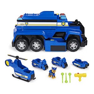 lot 12073 image: Paw Patrol Chase��s 5-in-1 Ultimate Police Cruiser with Lights and Sounds, for Kids Aged 3 and Up, English Only Packaging