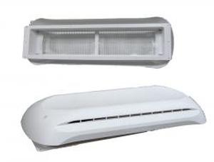 lot 12081 image: Dometic 3311236000 Refrigerator Roof Vent Kit, Polar White