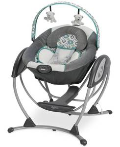 lot 12085 image: Graco Baby Swinging Glider Lxp Affini Chair