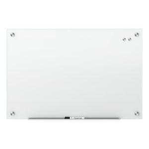 lot 12124 image: Quartet Infinity Glass Magnetic Dry-Erase Board 36 x 24 (3 x 2 ) White Surface (G3624W)