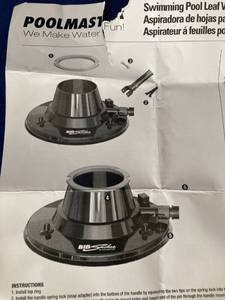 lot 12139 image: POOLMASTER SWIMMING POOL LEAF VACUUM