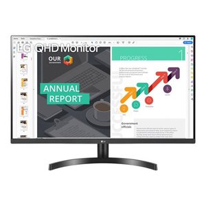 lot 4593 image: For Parts OR Repair Only LG 32QN600-B - LED monitor - 32 - 2560 x 1440 QHD  75 Hz - IPS - 350 cdm 10001 - HDR10 - 5 ms - 2xHDMI, DisplayPort