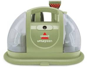 lot 12162 image: BISSEL LITTLE GREEN PORTABLE DEEP CLEANER MODEL 1400B