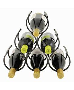 lot 12167 image: Twine Wine Shrine Metal Bottle Holder