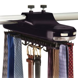 lot 47 image: Black Battery Operated Tie Rack