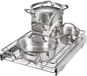 lot 57 image: Pull Out Drawer Cabinet Organizer
