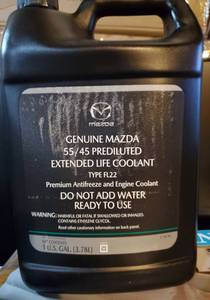 lot 86 image: Mazda 5545 Prediluted Extended Life Coolant, 1 Gal