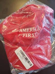 lot 151 image: America First, Dalix adjustable base ball cap