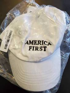 lot 152 image: America First, Dalix adjustable base ball cap