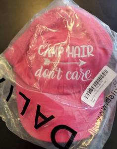 lot 157 image: Camp Hair dont care, Dalix adjustable base ball cap