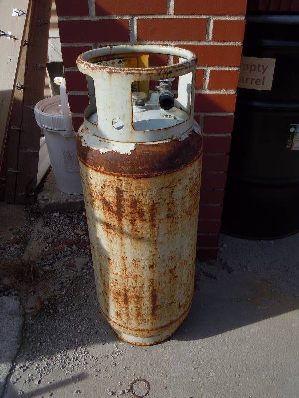 lot 237 image: Steel Propane Tank
