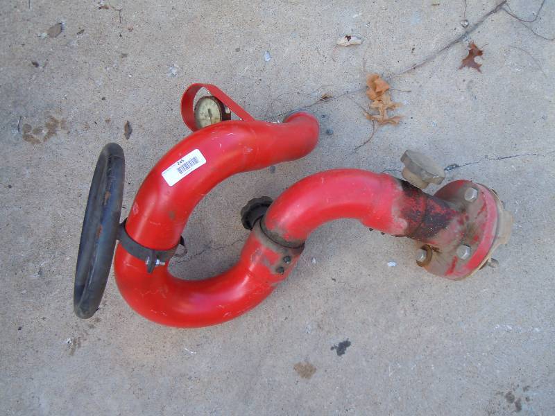 lot 245 image: Fire Hose Pump Pipe