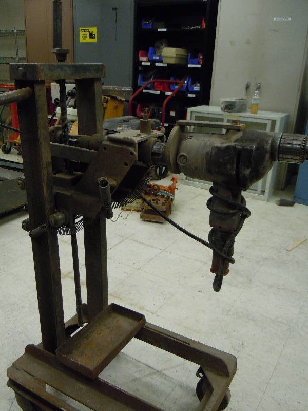 Milwaukee Truck Frame Drill UnDEr ThE BriDgE