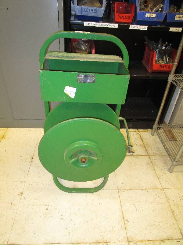 lot 145 image: Poly and Steel Strapping Cart