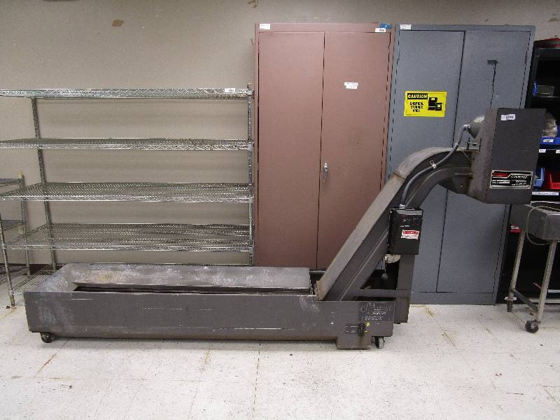 lot 150 image: Rolling Turbo Chip Conveyor