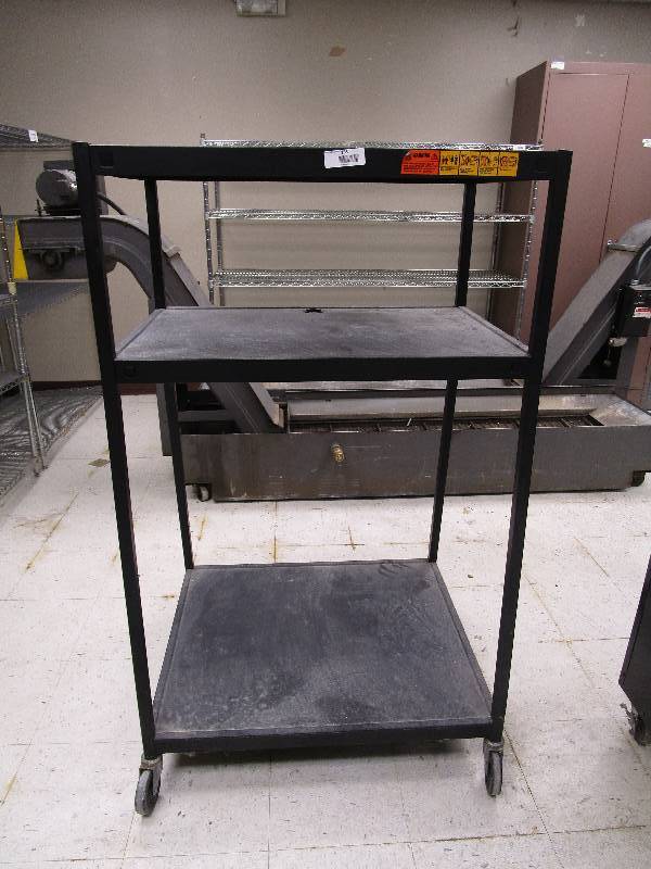 lot 158 image: Rolling Media Cart