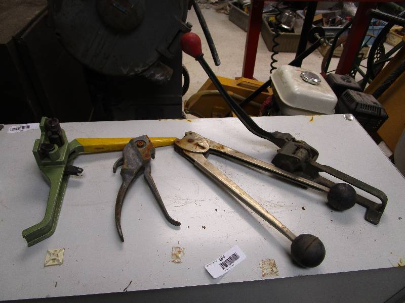 lot 164 image: Lot of Strapping Tools