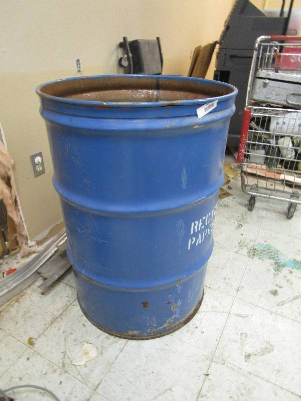 lot 190 image: Steel BarrellDrum