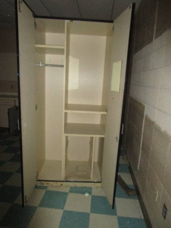 lot 287 image: Wooden Storage Closet