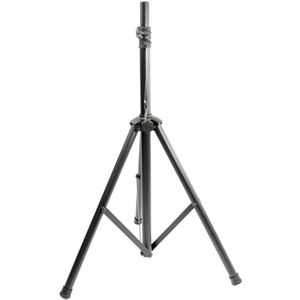 lot 1713 image: PYLE - PylePro Universal Tripod Speaker Stand - Glossy Black