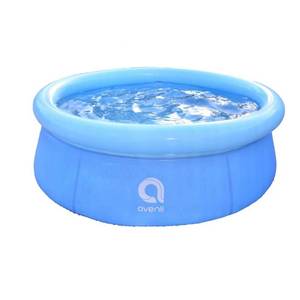 lot 1735 image: JLeisure 12014 5.5 Ft x 20 Prompt Set Inflatable Outdoor Backyard Swimming Pool