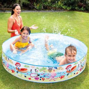 lot 1740 image: Intex - Beach Days Snapset Instant Kids Childrens Swimming Pool