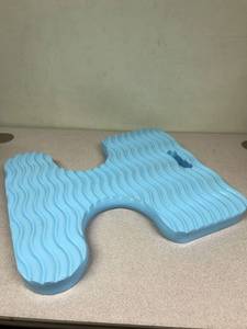 lot 1760 image: Vos Oasis Water Saddle Pool Float Seat for Adults & Kids Barrier Blue