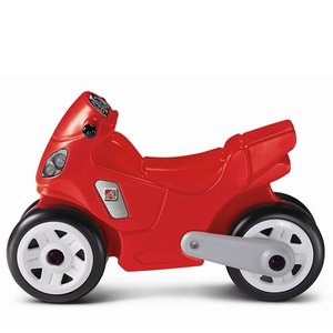 lot 40801 image: Step2 Motorcycle Ride-On for Kids Red