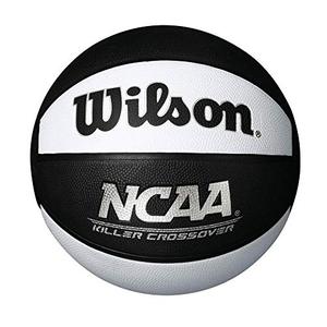 lot 40819 image: WILSON NCAA Killer Crossover Basketball - BlackWhite, Size 7 - 29.5
