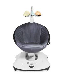 lot 40822 image: 4moms - rockaRoo� infant seat - Dark Gray Cool Mesh