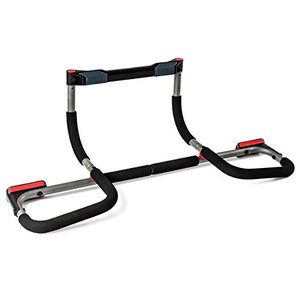 lot 40847 image: Perfect Fitness Multi-Gym Doorway Pull Up Bar and Portable Gym System, Elite