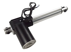 lot 40874 image: Intbuying Linear Actuator 300mm(11.8inch) Electric Linear Telescopic Rod Linear Motion 12V DC