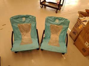 lot 40926 image: Coastrail outdoor low beach chair