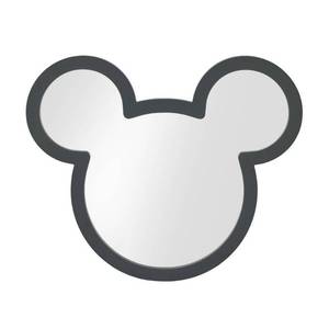 lot 40941 image: Disney Mickey Mouse Shaped Wooden Decorative Mirror