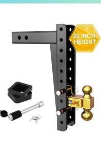 lot 40954 image: LOCAME Adjustable Trailer Hitch