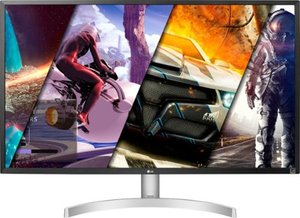 lot 41007 image: LG - 32�� UHD (3840 x 2160) HDR Monitor, Model 32UL500-W